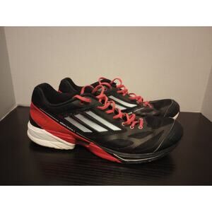 Adidas Adizero Feather 2 Sprint Web Woman's size 10 Running Sneakers Black Pink